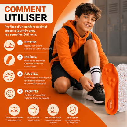 Orthevia junior- Des petits pas plus confortables, chaque jour. - Veluna