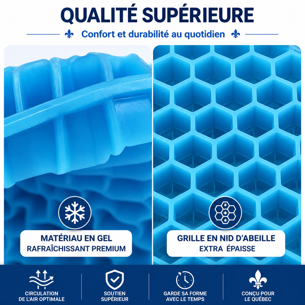SitEasy™ - Reste assis plus longtemps, sans inconfort.